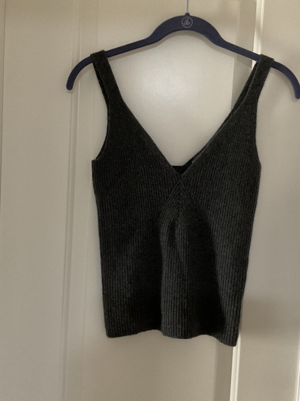 Cropped J crew Cashmere blend tank New without tag